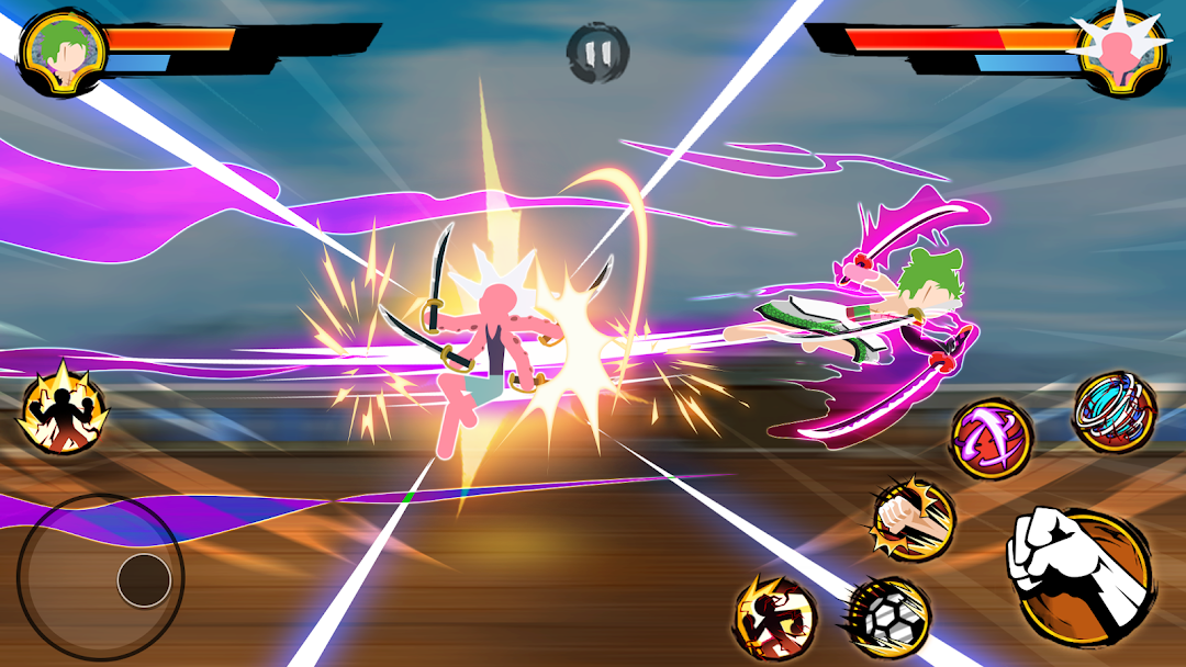 Stickman Pirates Fight ảnh chụp màn hình 3