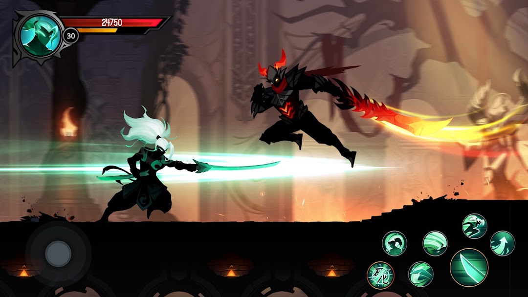 Shadow Knight: Ninja Game RPG mod apk screenshot 1