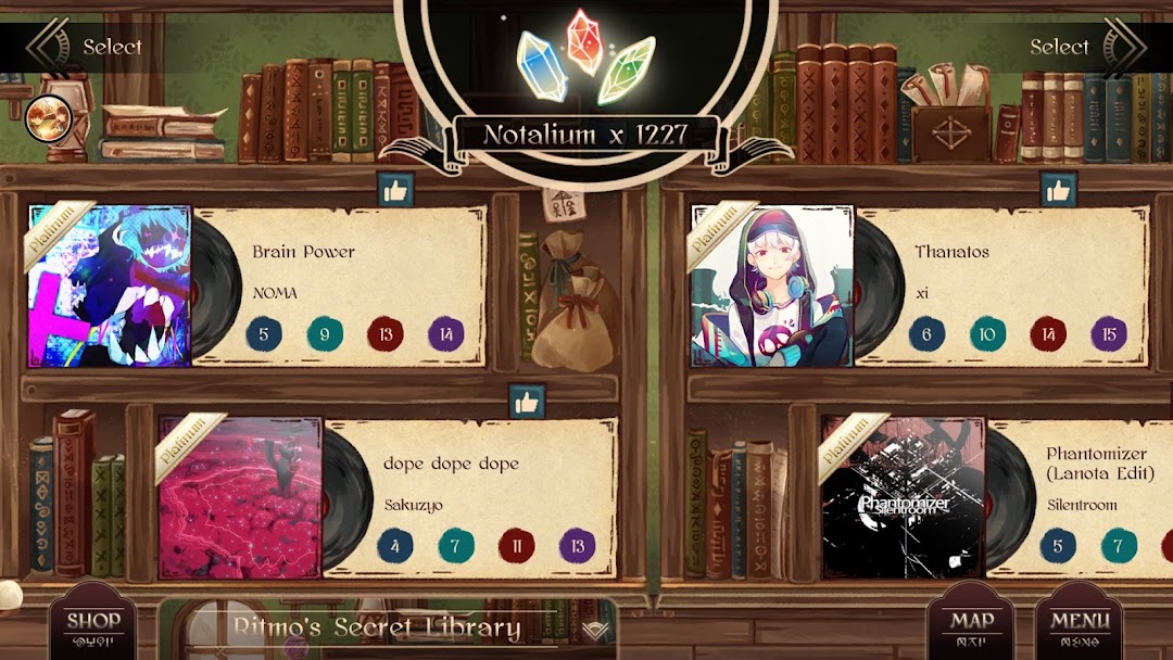 Lanota - Music game with story ảnh chụp màn hình 5