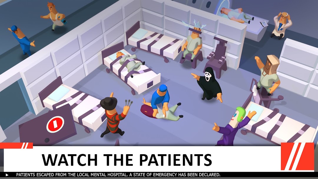 Idle Mental Hospital Tycoon ảnh chụp màn hình 2