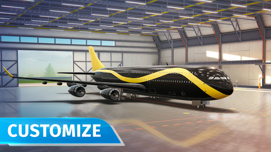 Airport City transport manager mod apk screenshot 1