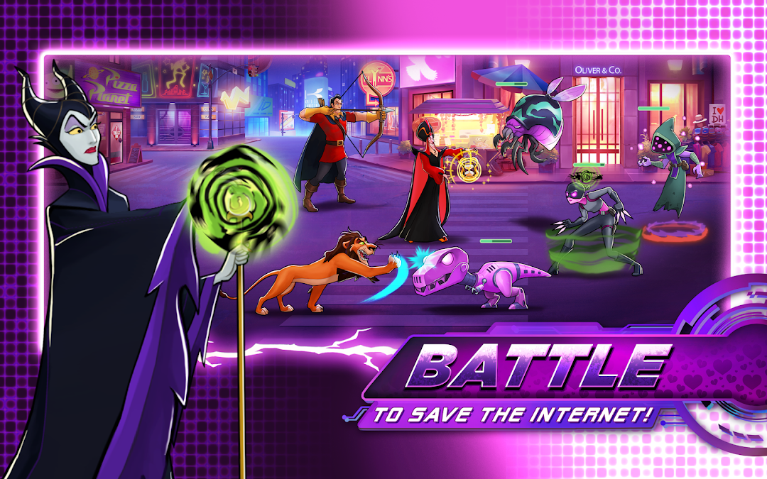 Disney Heroes: Battle Mode mod apk screenshot 1
