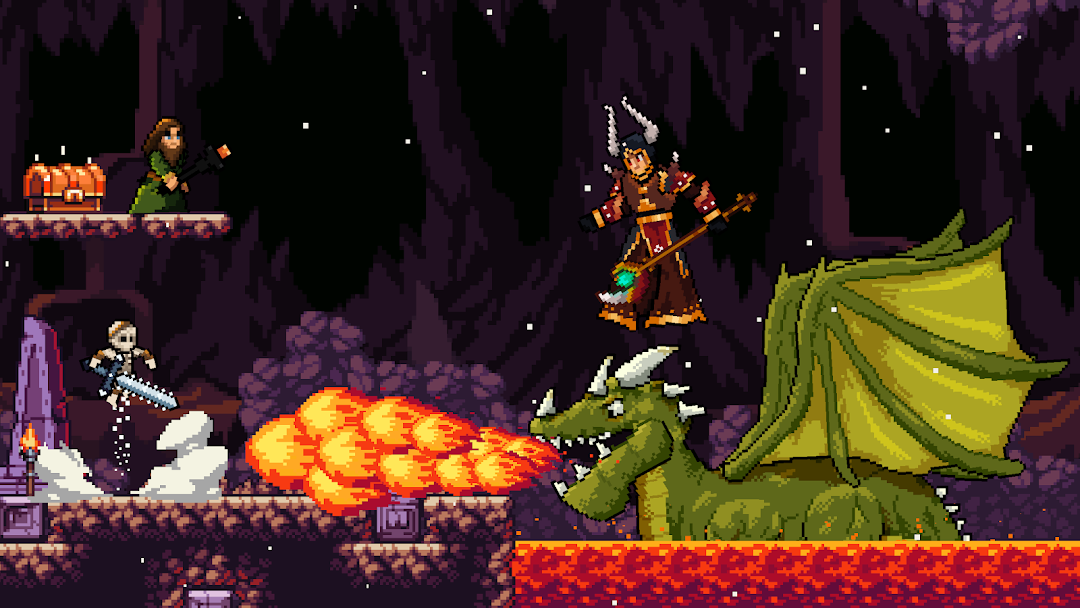 Apple Knight Action Platformer mod apk screenshot 3