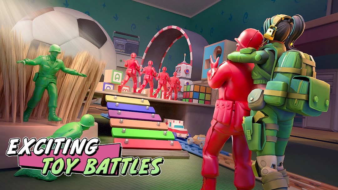 TOY WARS mod apk screenshot 1