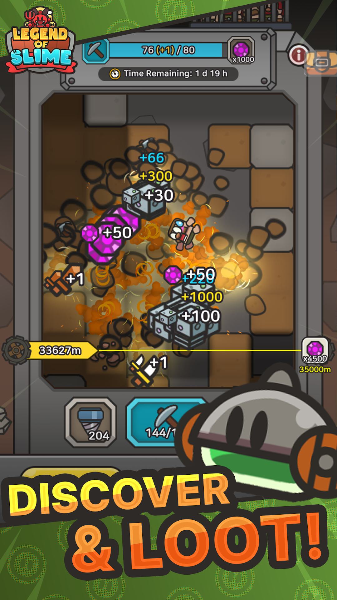 Legend of Slime: Idle RPG War ảnh chụp màn hình 2