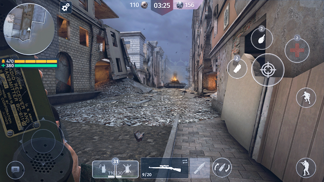 World War 2－FPS Shooting Games ảnh chụp màn hình 3
