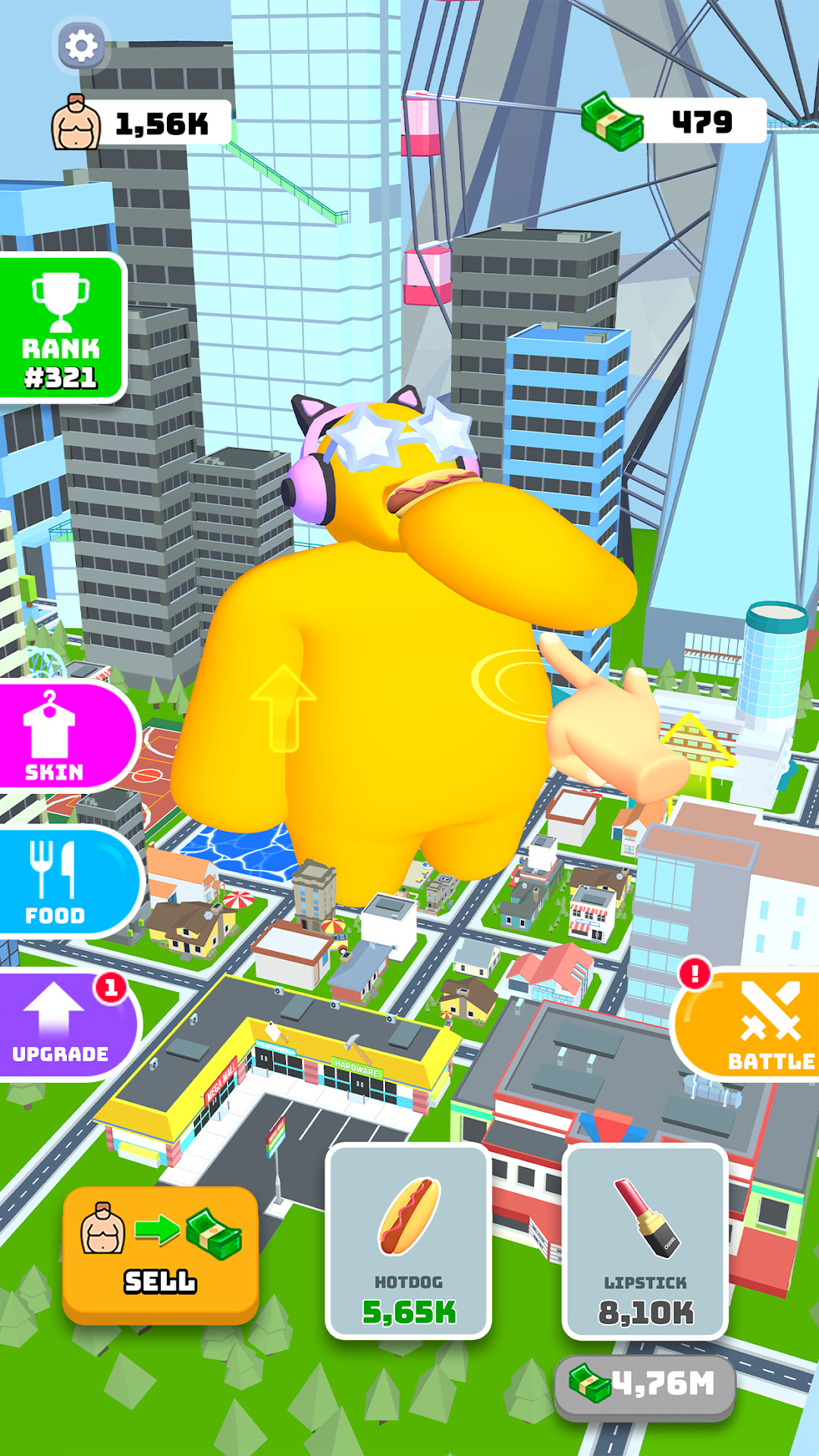 Eating Hero: Clicker Food Game mod apk screenshot 3