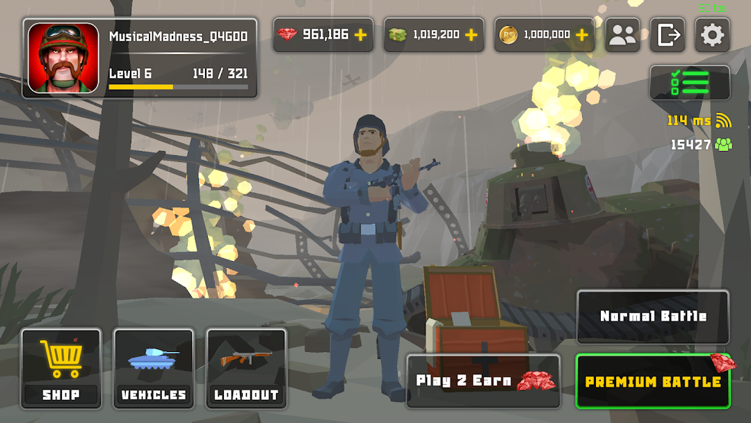 Raidfield 2-Online WW2 Shooter ảnh chụp màn hình 1