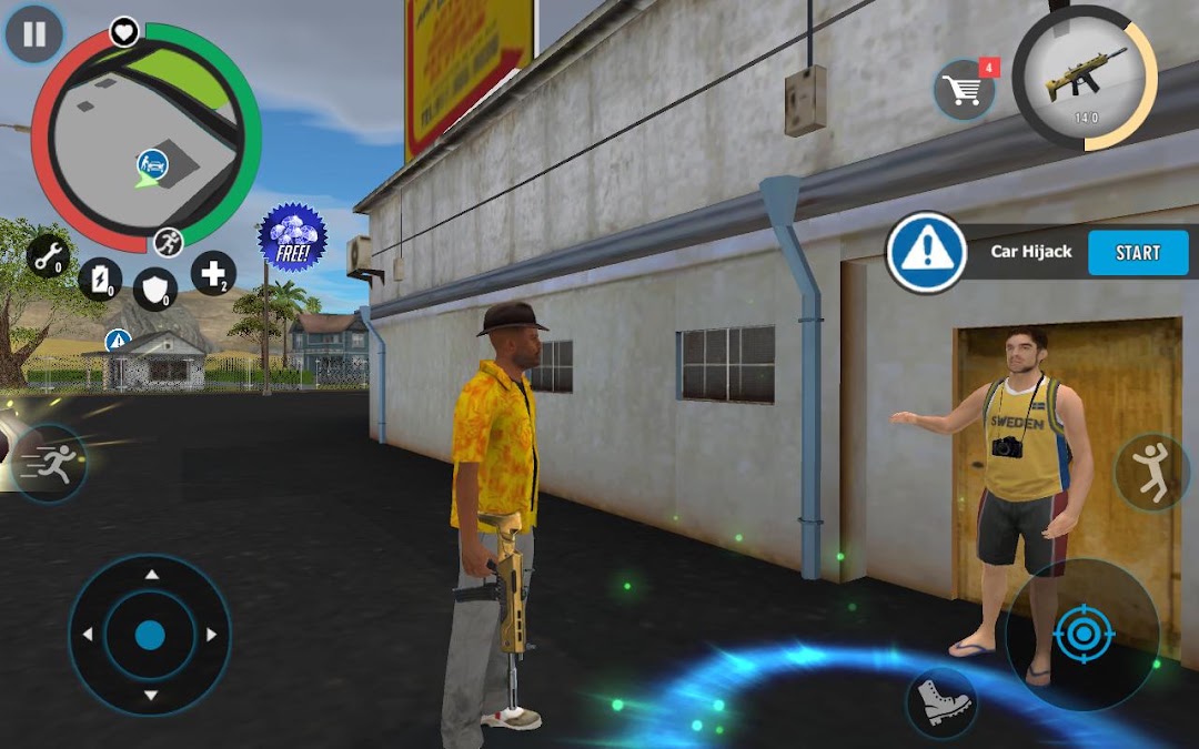 Real Gangster Crime mod apk screenshot 2