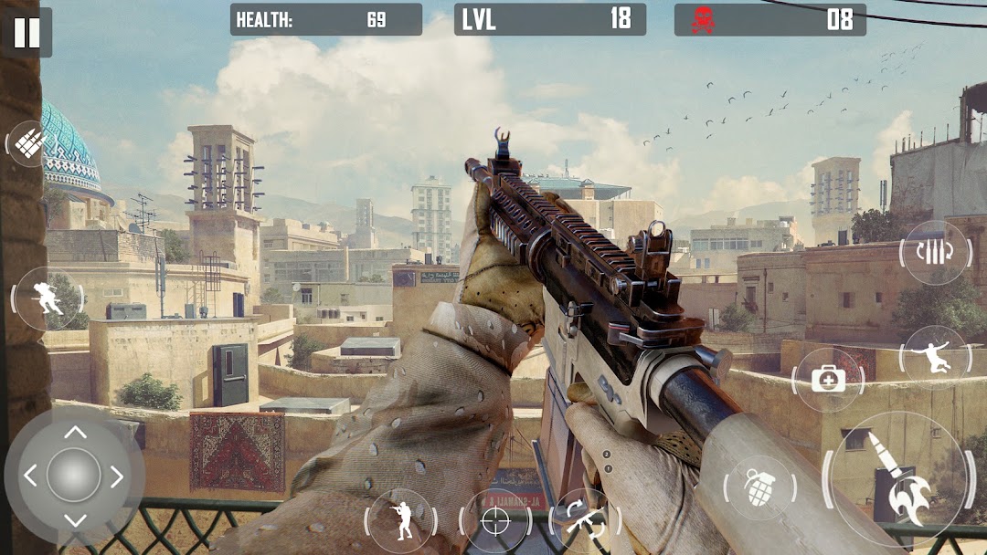 fps cover firing Offline Game ảnh chụp màn hình 2