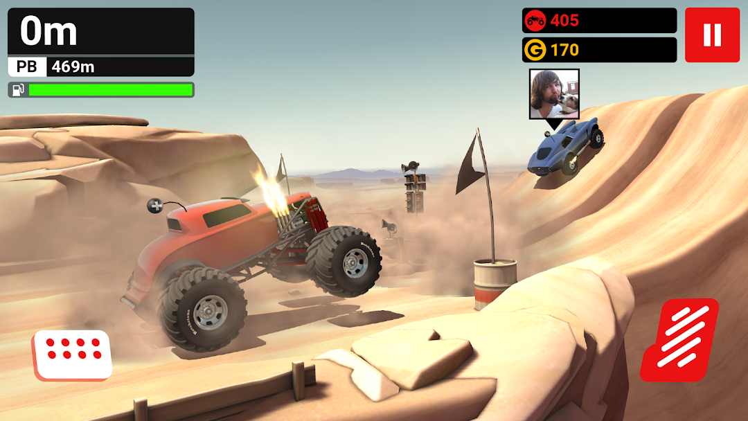 MMX Hill Dash mod apk screenshot 5