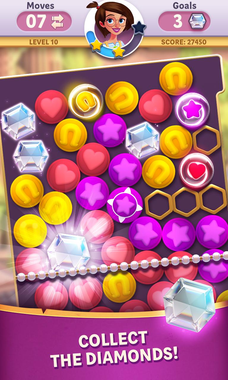 Diamond Diaries Saga mod apk screenshot 1