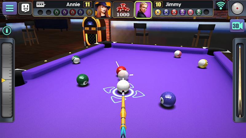 3D Pool Ball ảnh chụp màn hình 4