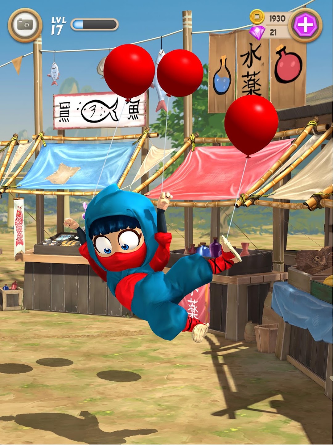 Clumsy Ninja mod apk screenshot 3