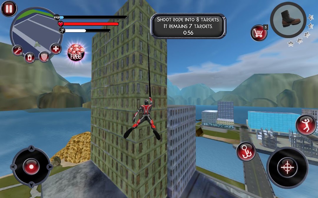Rope Hero mod apk screenshot 3