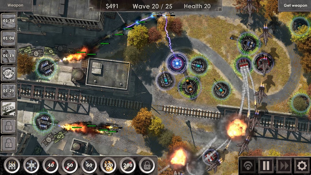 Defense Zone 3 HD: Tactical TD mod apk screenshot 2