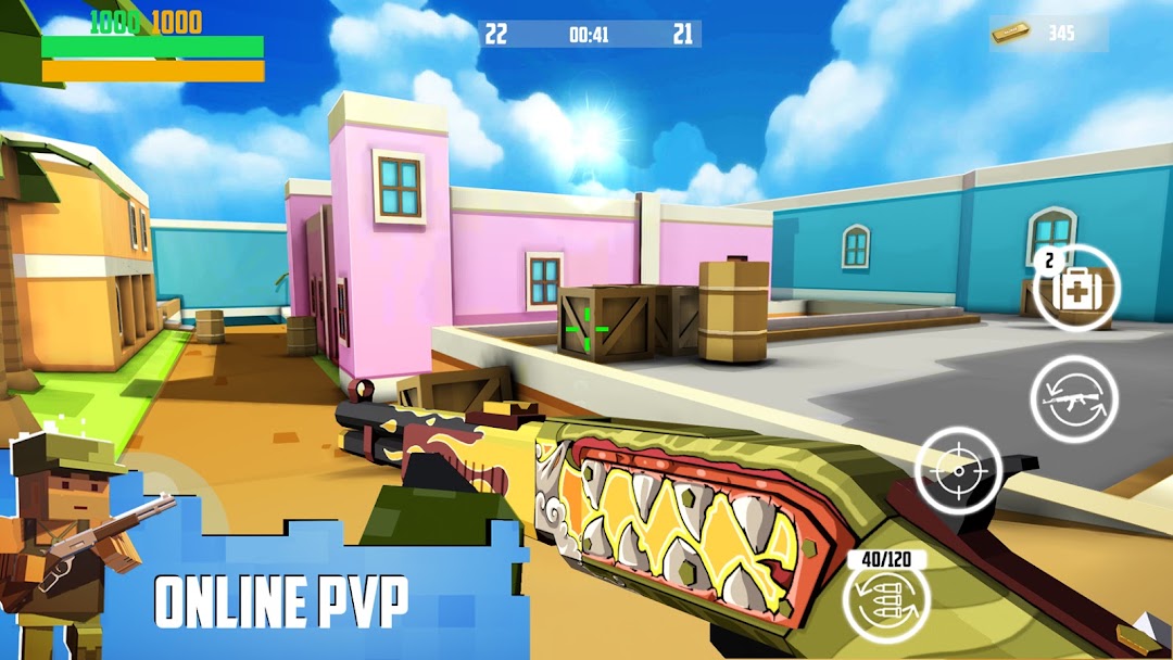 Block Gun 3D: FPS Shooter PvP ảnh chụp màn hình 5