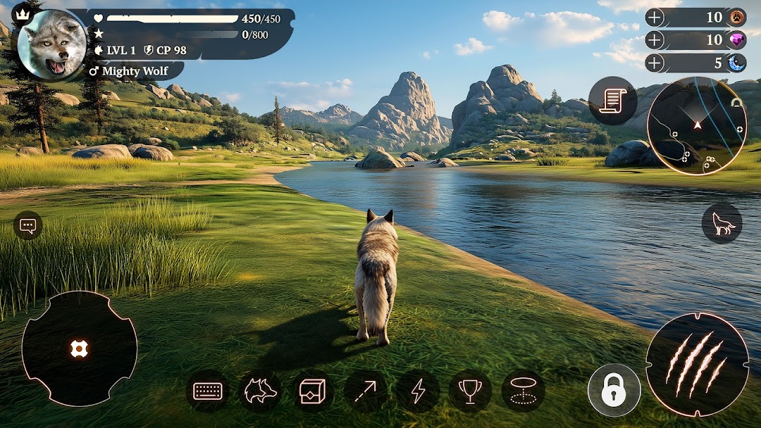 The Wolf: Animal Game MMORPG mod apk screenshot 1