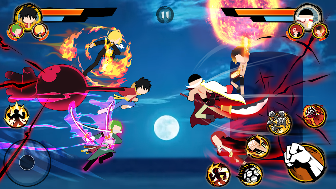 Stickman Pirates Fight ảnh chụp màn hình 2