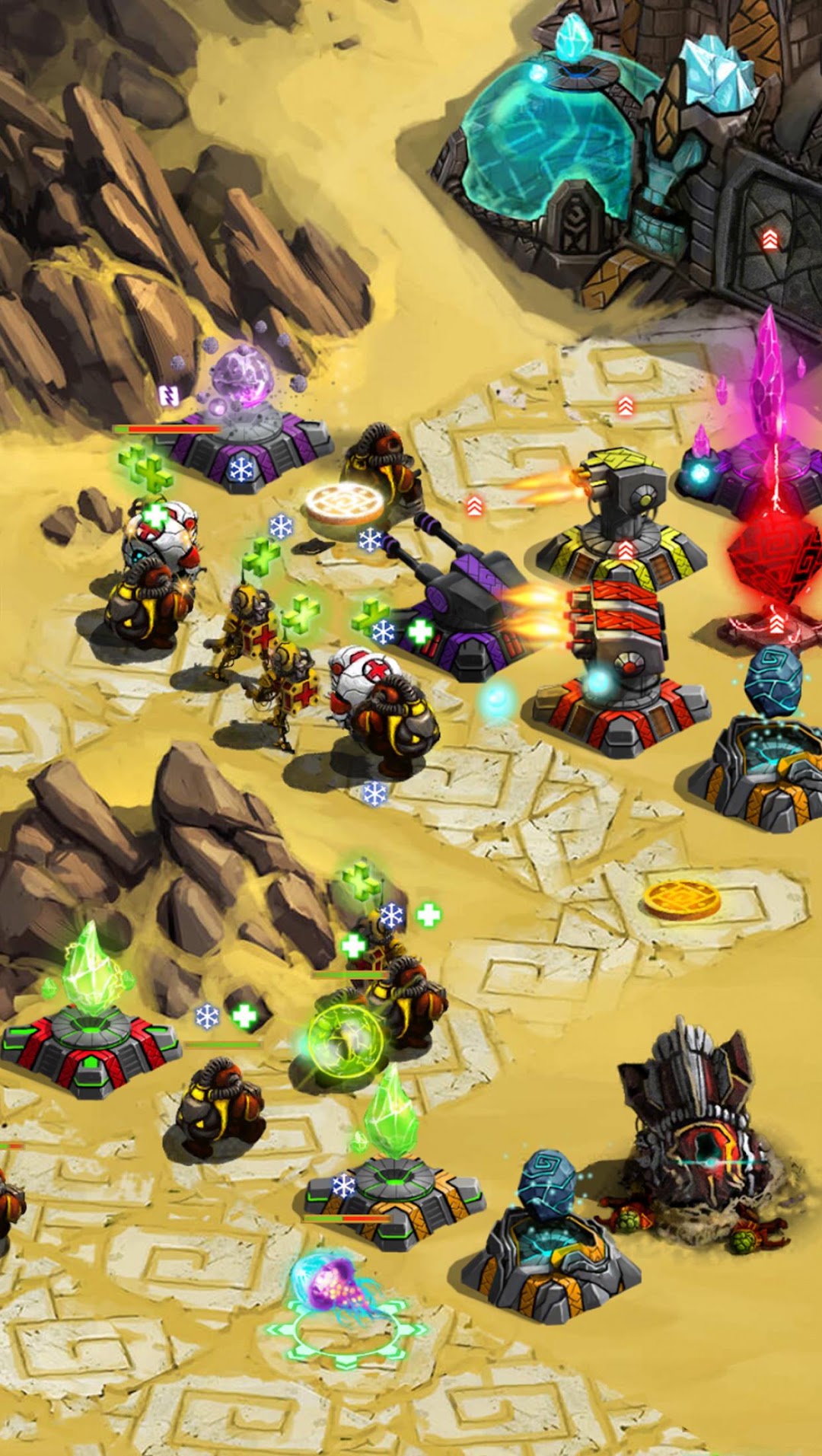 Ancient Planet Tower Defense ảnh chụp màn hình 4