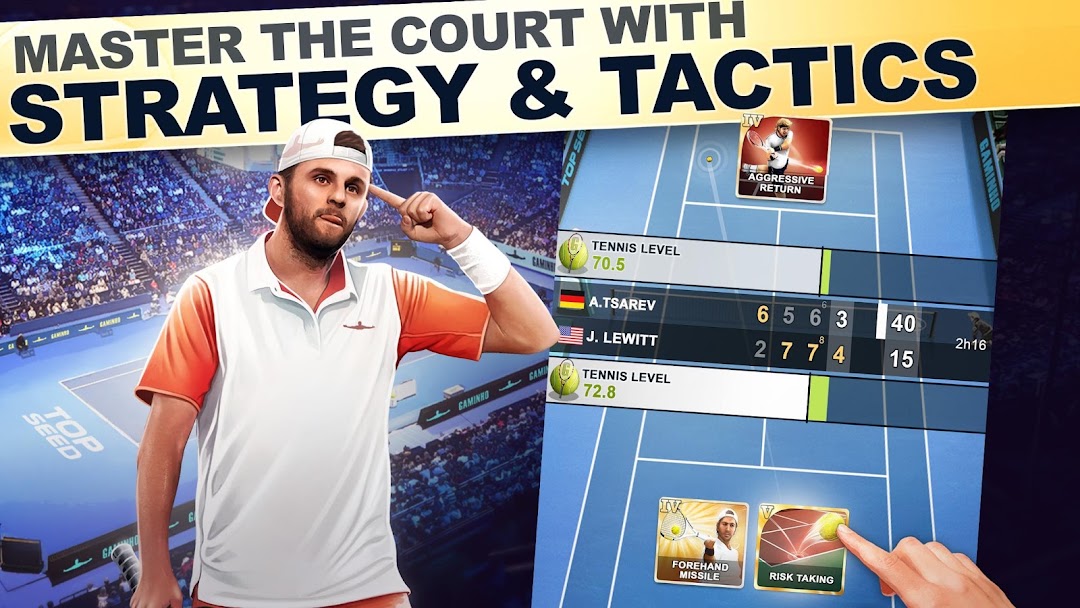 TOP SEED Tennis Manager 2026 ảnh chụp màn hình 3