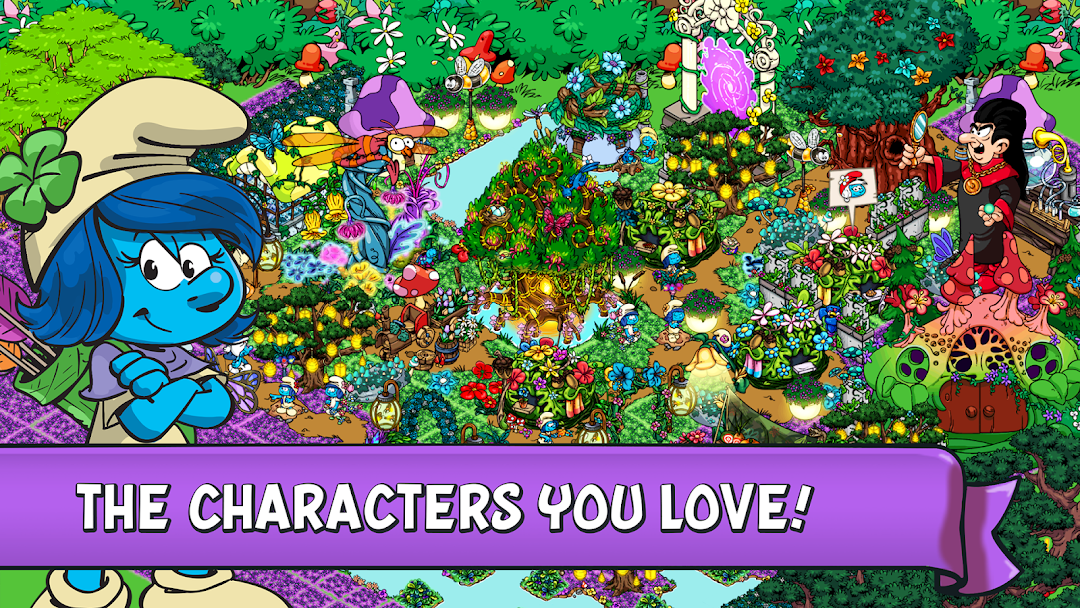 Smurfs' Village mod apk screenshot 3