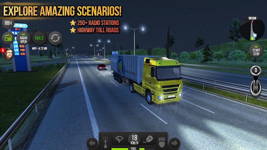 Truck Simulator : Europe ảnh chụp màn hình 2