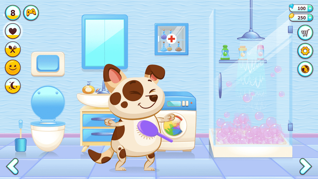 Duddu - My Virtual Pet Dog ảnh chụp màn hình 1