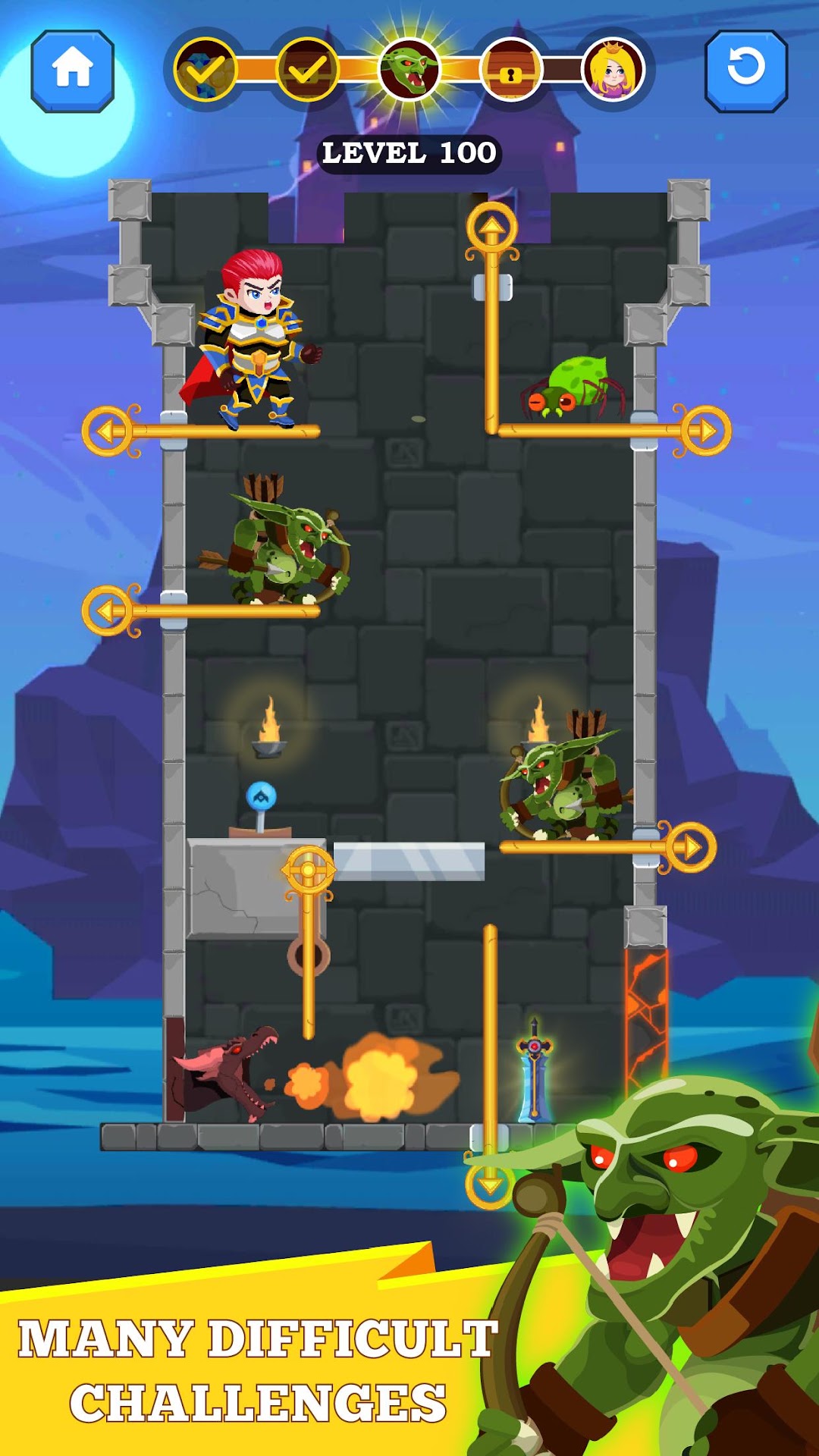 Hero Rescue mod apk screenshot 4