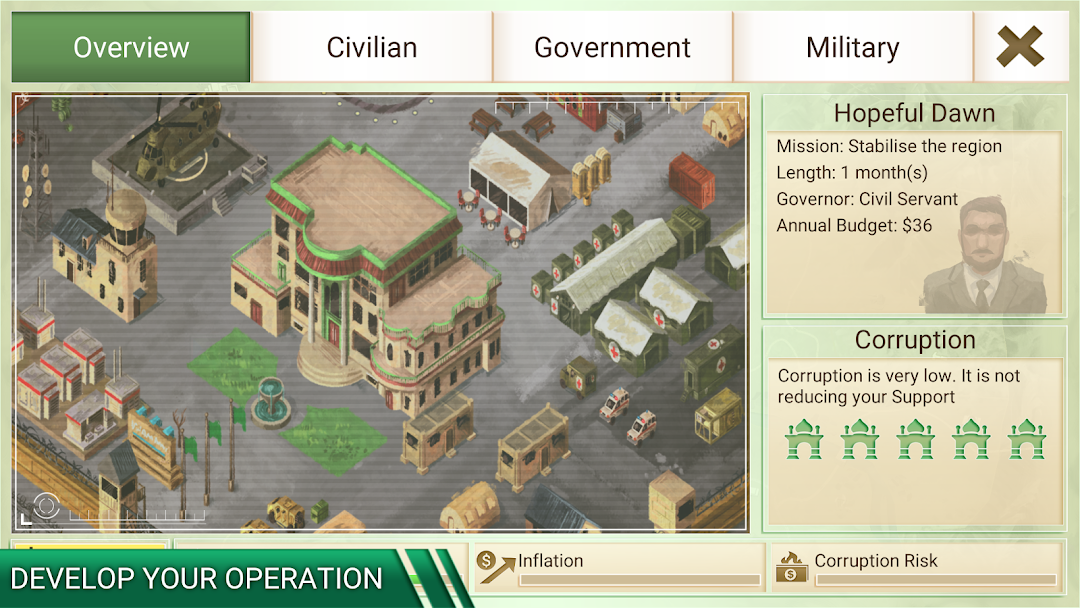 Rebel Inc. mod apk screenshot 5