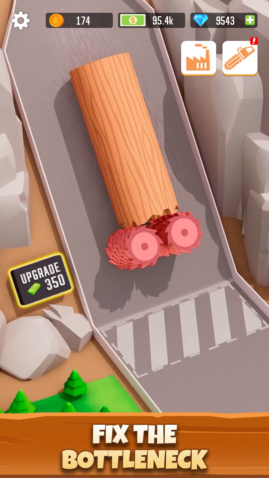 Idle Lumber Empire: Tycoon Inc mod apk screenshot 1