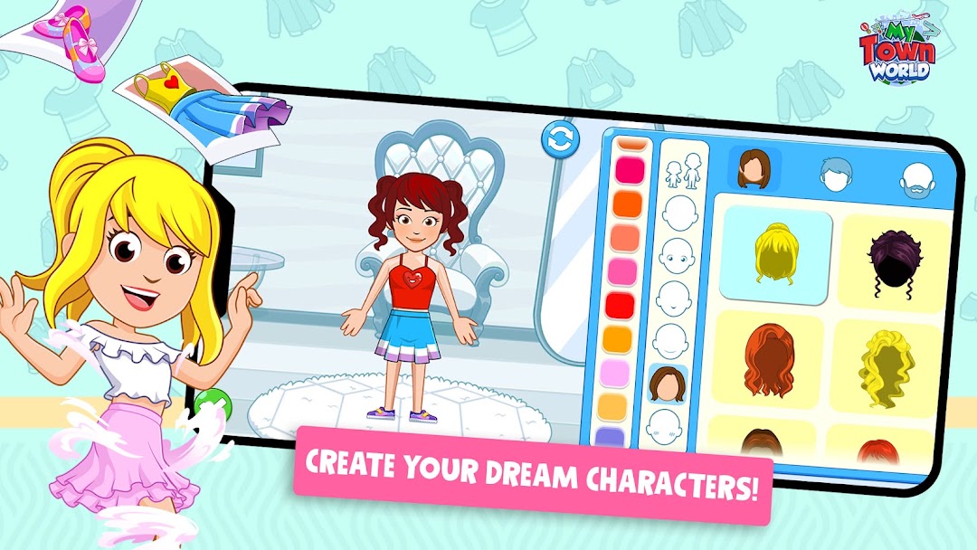 My Town World - Mega Doll City ảnh chụp màn hình 1