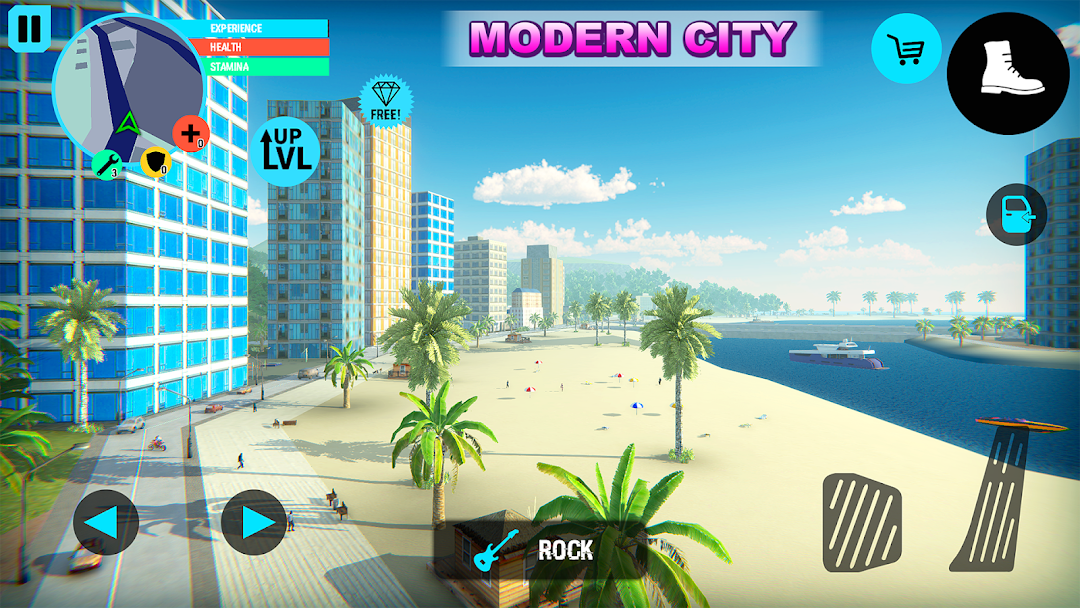 Rio crime city: mafia gangster mod apk screenshot 1
