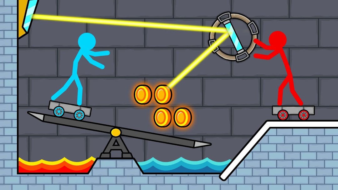 Red and Blue Stick: Animation ảnh chụp màn hình 4
