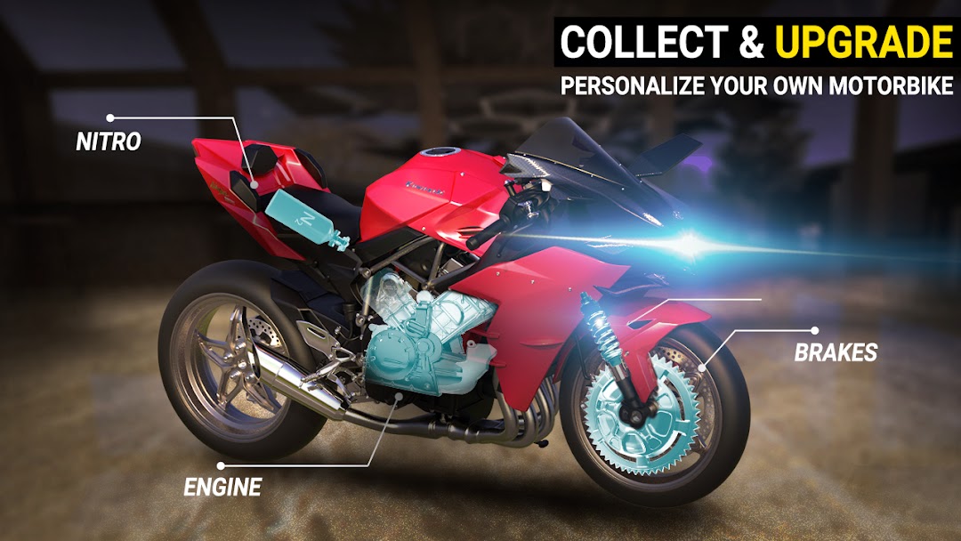 Speed Moto Dash:Real Simulator mod apk screenshot 2