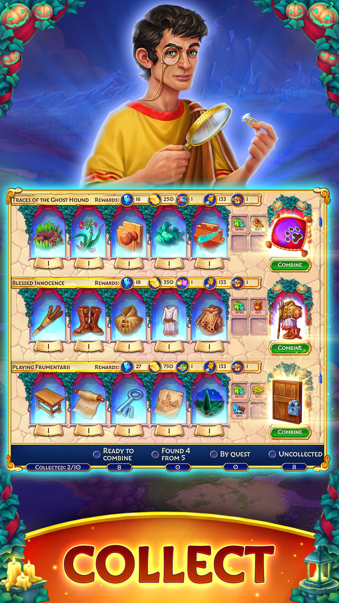 Jewels of Rome: Gems Puzzle ảnh chụp màn hình 5