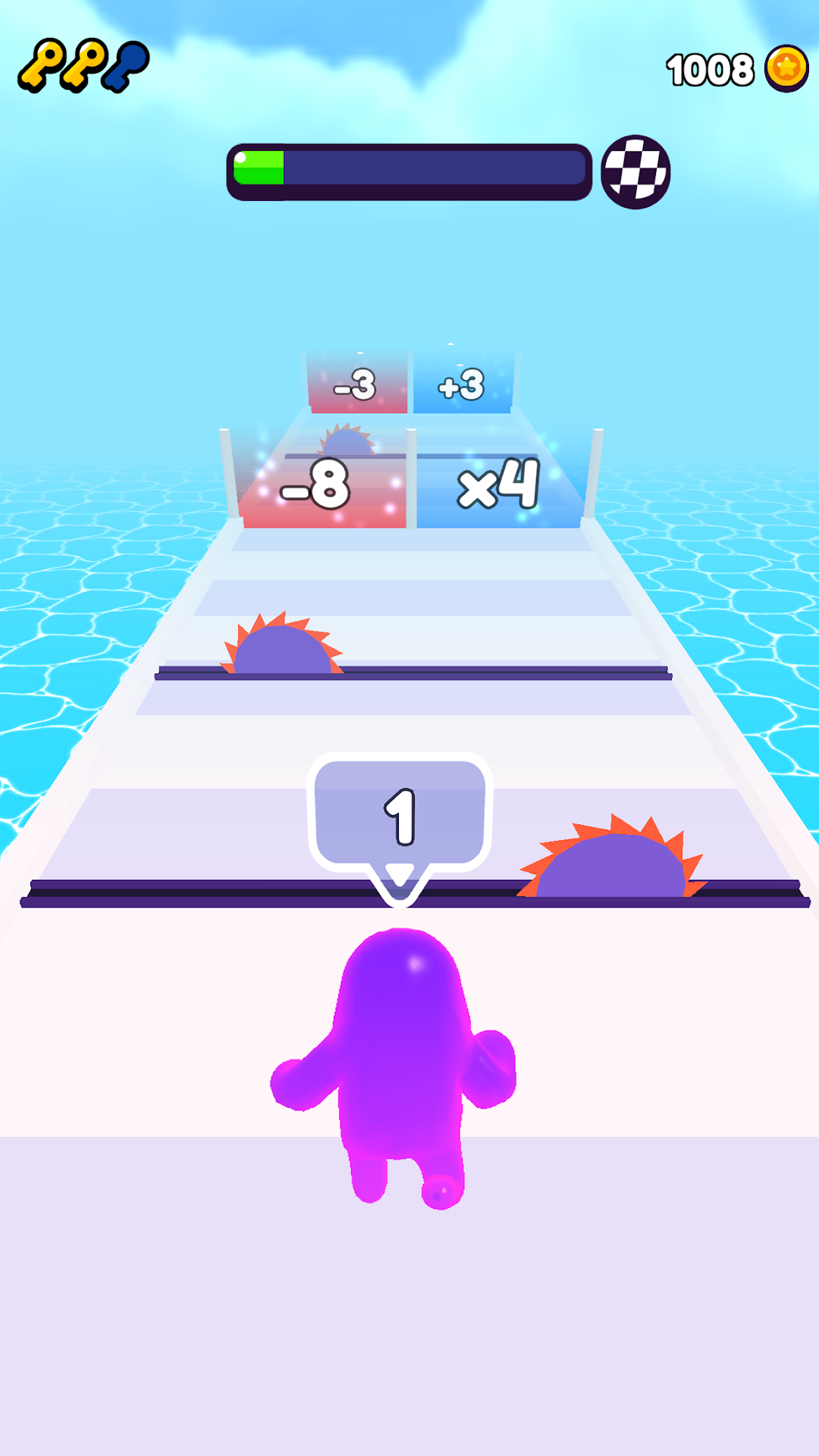 Join Blob Clash 3D: Mob Runner ảnh chụp màn hình 1
