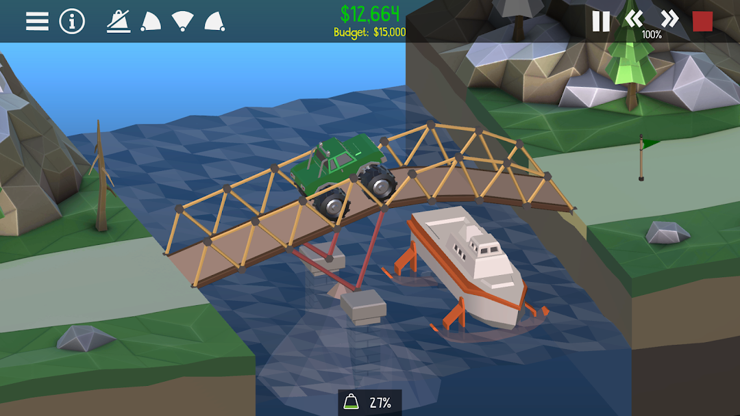 Poly Bridge 2 mod apk screenshot 2