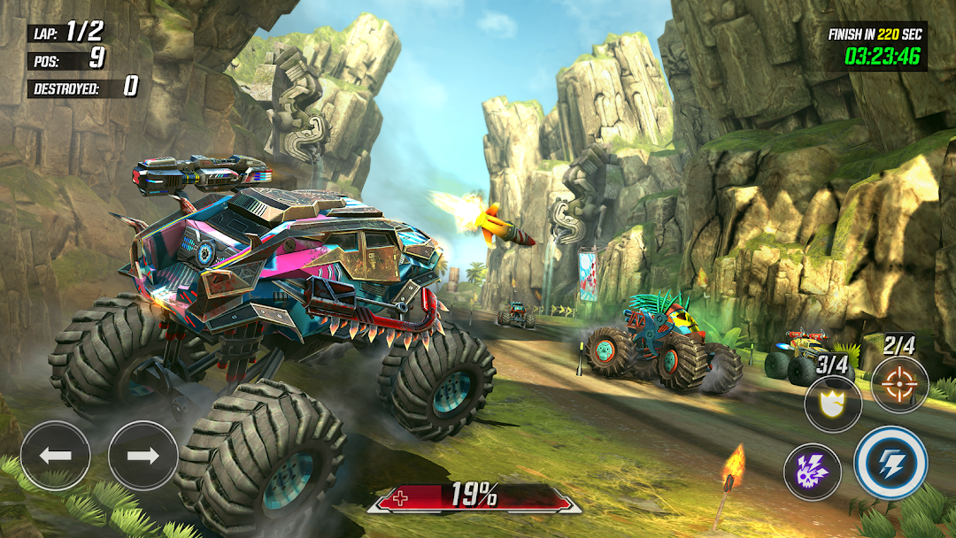 RACE: Rocket Arena Car Extreme mod apk screenshot 2