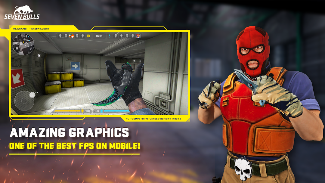 Counter Attack Multiplayer FPS ảnh chụp màn hình 1