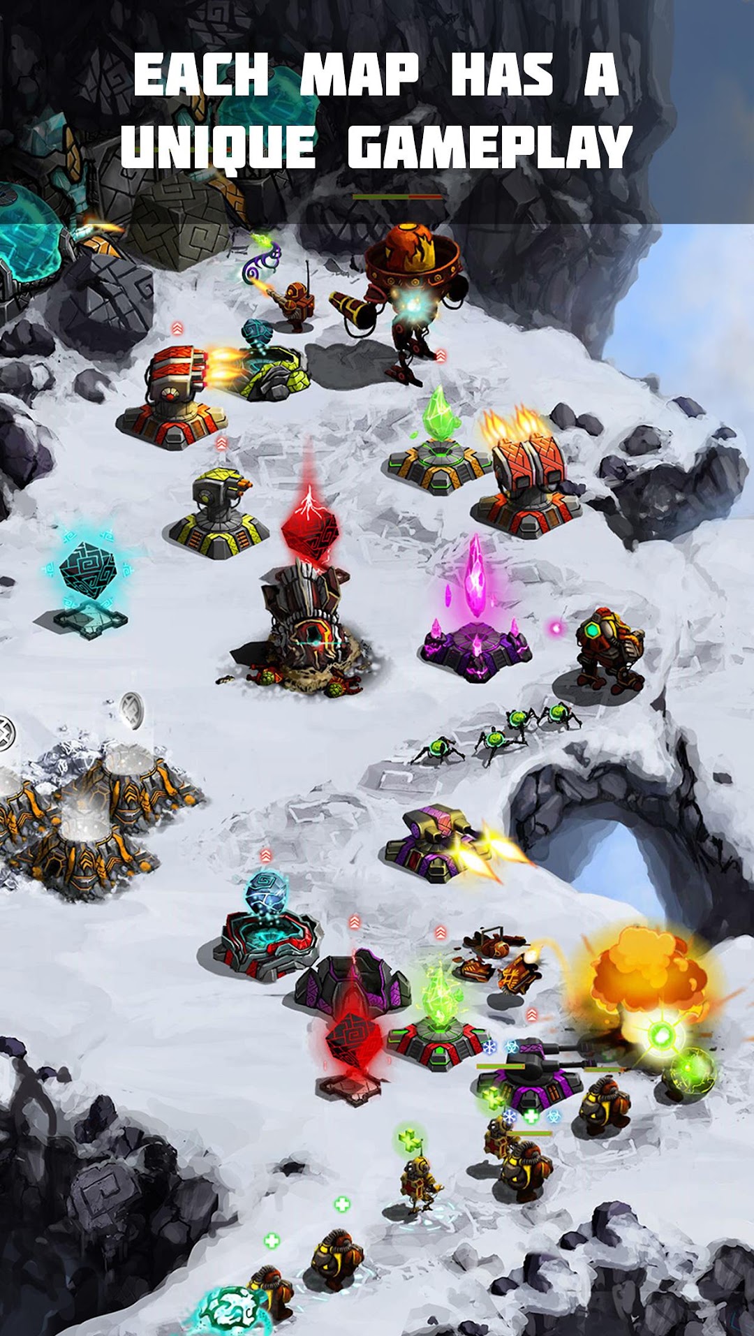 Ancient Planet Tower Defense ảnh chụp màn hình 2