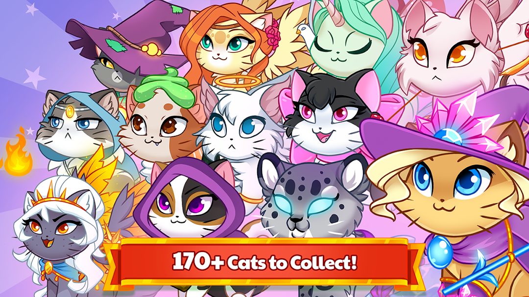 Castle Cats - Idle Hero RPG ảnh chụp màn hình 4
