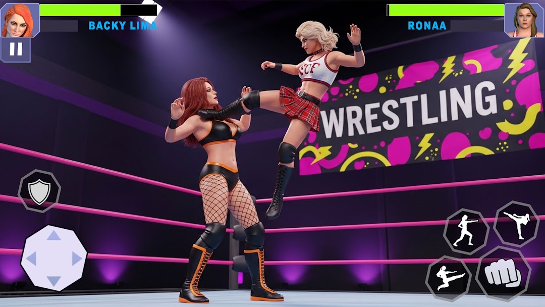 Bad Girls Wrestling Game ảnh chụp màn hình 3