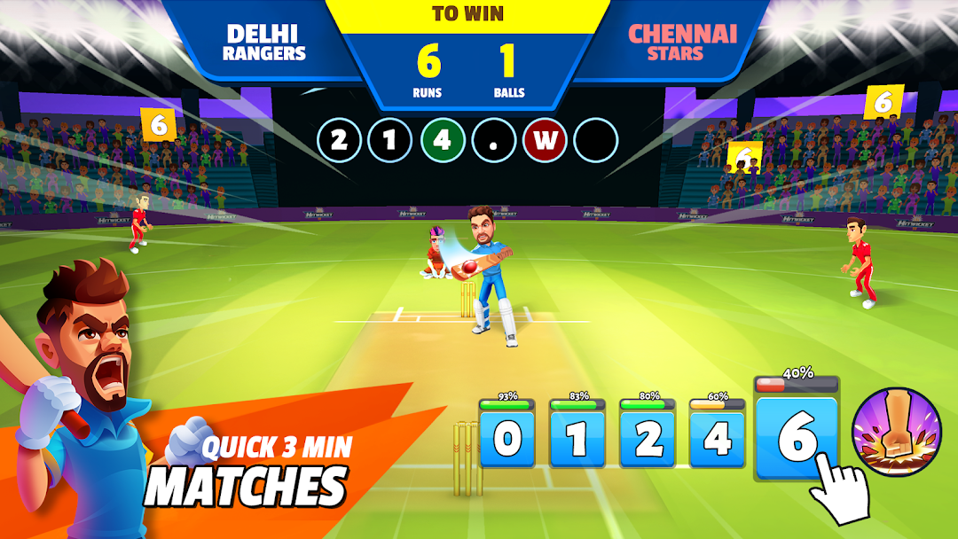Hitwicket Cricket Game 2026 mod apk screenshot 1
