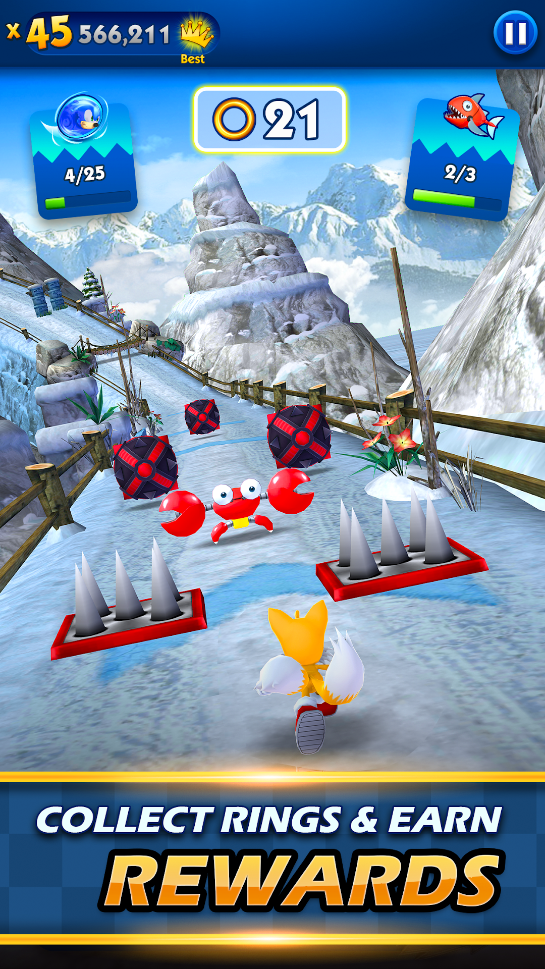 Sonic Dash: Endless Run mod apk screenshot 4
