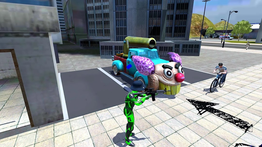 Rope Frog Ninja Hero Car Vegas mod apk screenshot 4