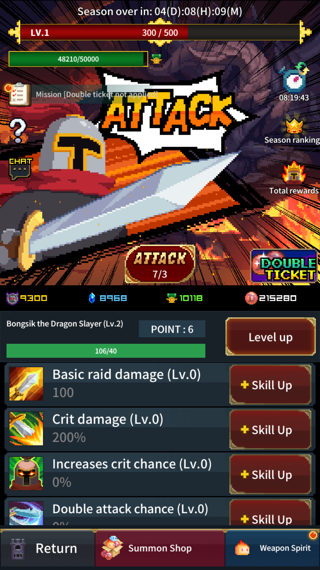 Retro Hero Mr Kim : Idle RPG mod apk screenshot 4