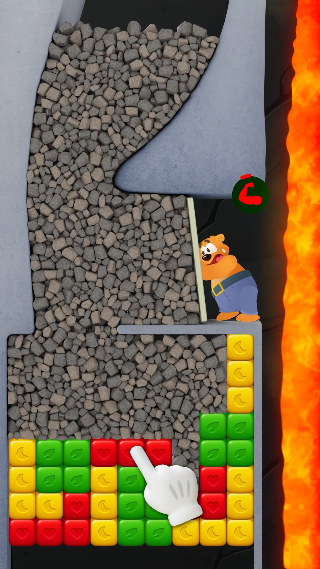 Toon Blast mod apk screenshot 4