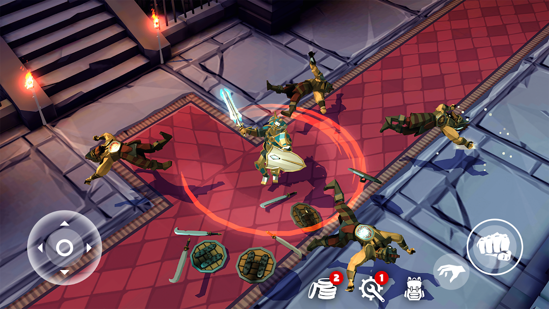 Polygon Fantasy: Action RPG ảnh chụp màn hình 2