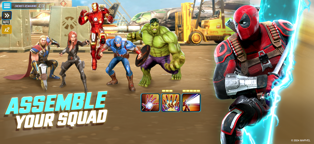 MARVEL Strike Force: Squad RPG ảnh chụp màn hình 1